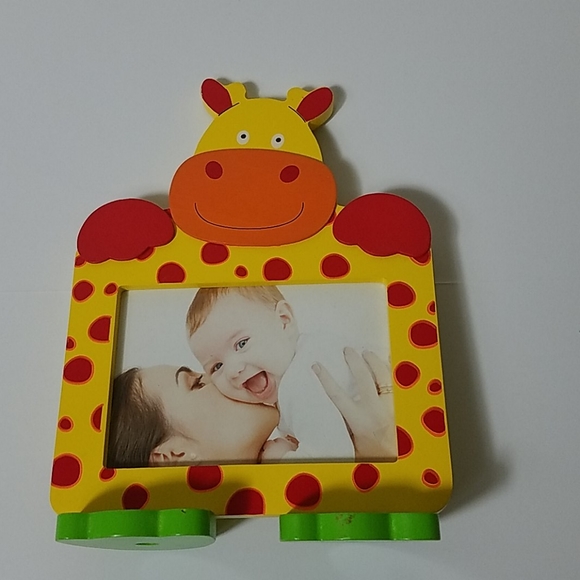 Hippo multi-colored 5 x 7 kids picture frame - Picture 8 of 8